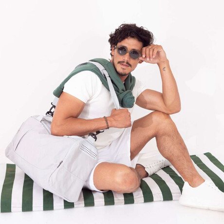 Bolso deportivo Fox News Cemento