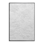 CUADRO CANVAS 60x90cm MARCO NEGRO PINTURA BLANCO 1 CUADRO CANVAS 60x90cm MARCO NEGRO PINTURA BLANCO 1