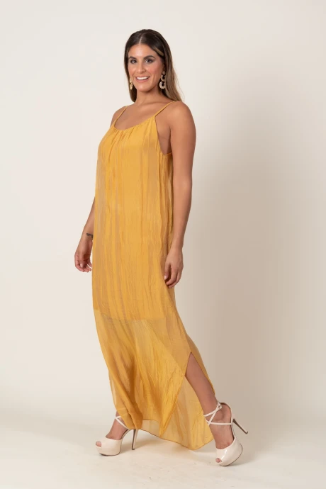 VESTIDO ALTEA Mostaza