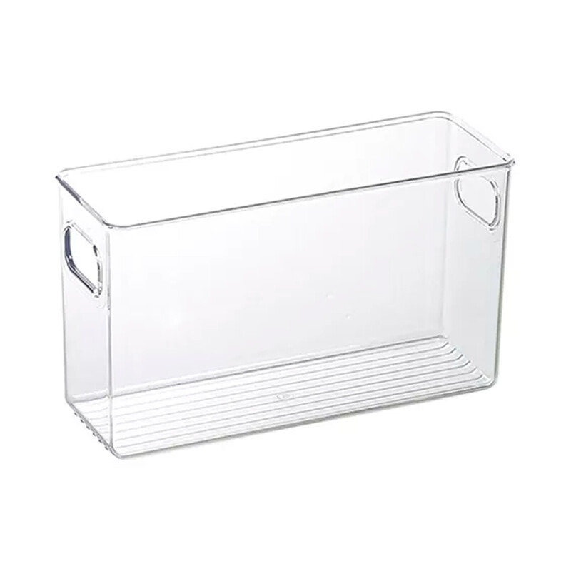 Caja organizadora acrílico alta 25 cm TRANSPARENTE