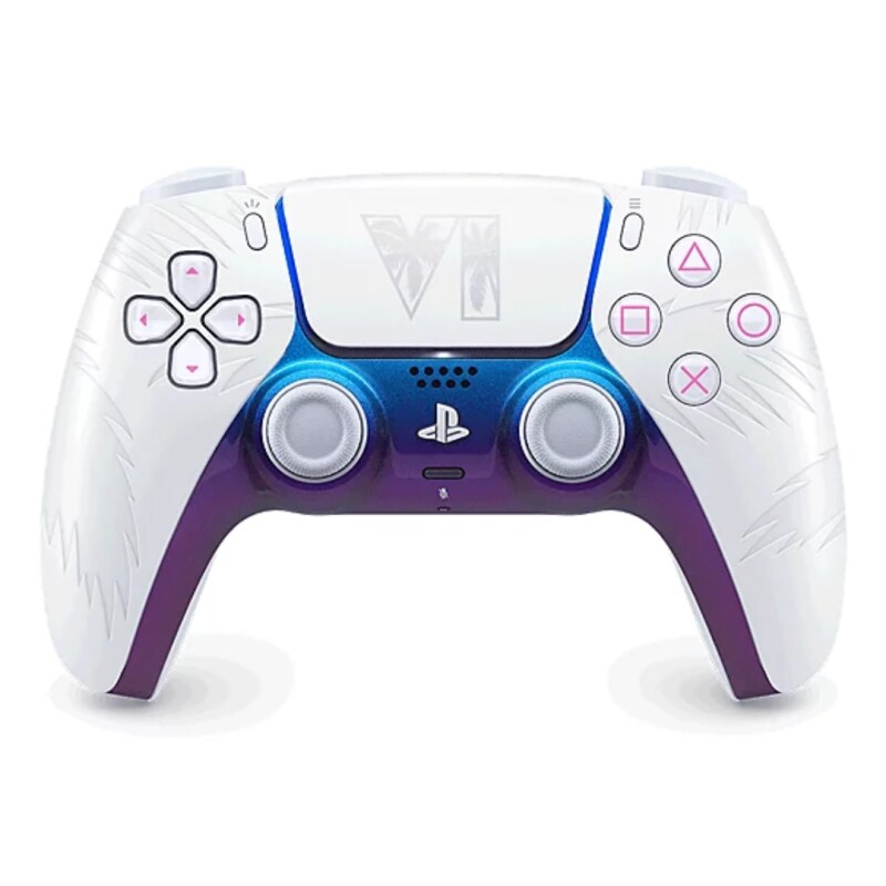 Joystick PS5 DualSense Grand Theft Auto VI edicion limitada blanco Joystick PS5 DualSense Grand Theft Auto VI edicion limitada blanco