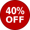 40% en BOTONES AROS CONCENTRICOS