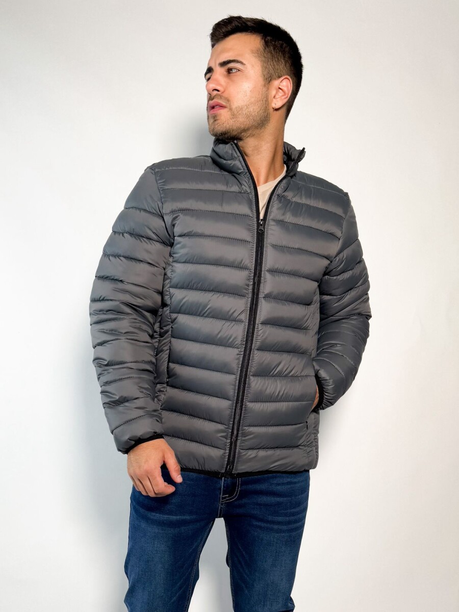 Campera de nylon Hakuna - Topo 