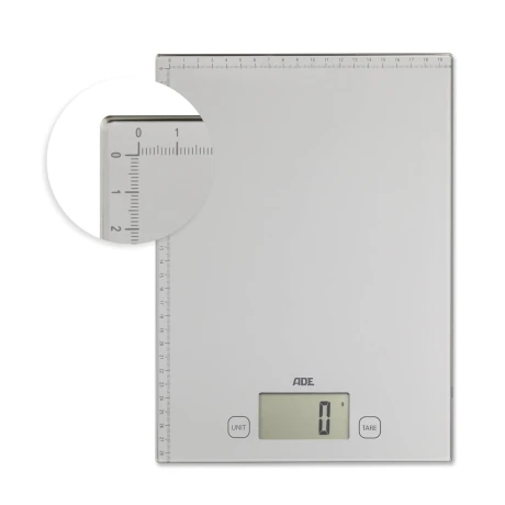 Balanza de cocina Digital Cleo Gris ADE Balanza de cocina Digital Cleo Gris ADE