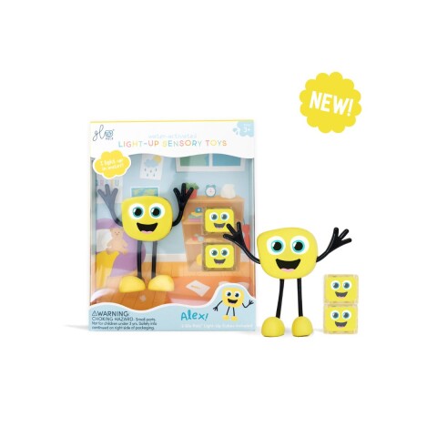 GP-FIN-CHAR Set De Personaje Glo Pals Alex