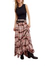 FALDA MAXI PLAID Rojo