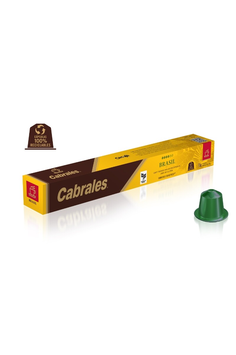 Cabrales Cápsulas Nespresso Brasil 55grs. 