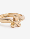 Anillos Chicos Metal Anillo De Metal Bañado En Oro - Dorado