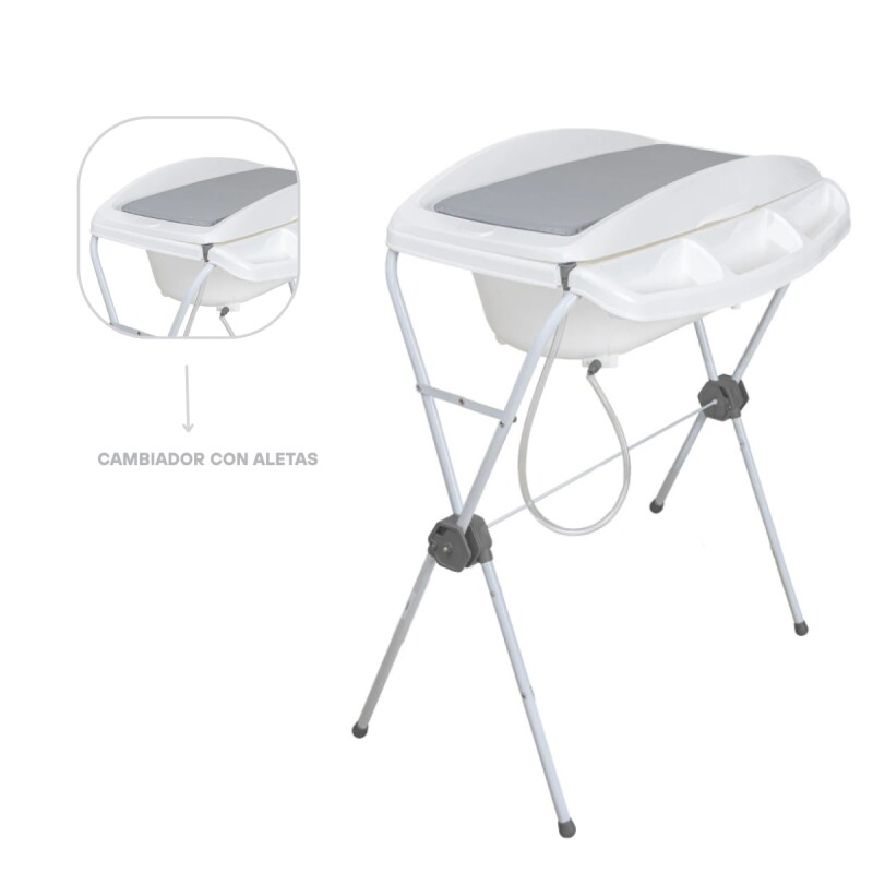 Catre de Baño Shower Bebesit - Gris Catre de Baño Shower Bebesit - Gris