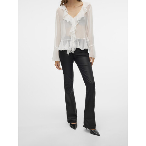 VMFLASH MR FLARED COATED PANTS NOOS BLACK