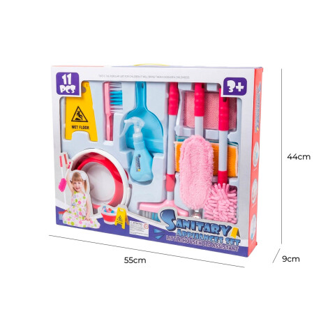 Set Juego Limpieza Sanitaria 11pcs Juguete Infantil Set Juego Limpieza Sanitaria 11pcs Juguete Infantil