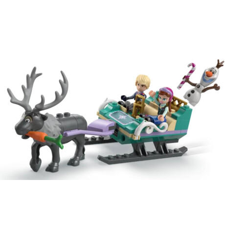 Lego Disney Frozen Aventura en Trineo de Anna 192 Piezas 4+ Lego Girls