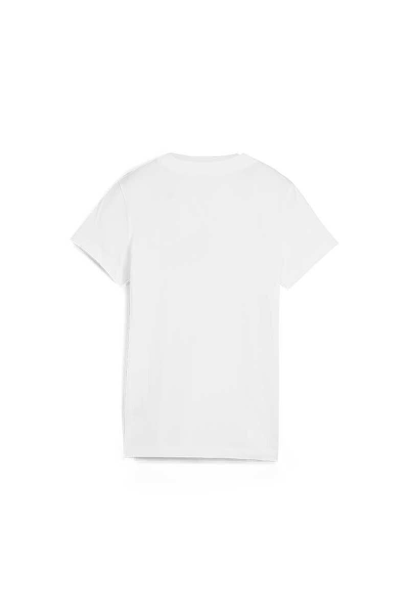 REMERA MUJER PUMA SQUAD GRAPHIC TEE Blanco