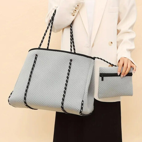 Bolso Multiuso De Neopreno Gris