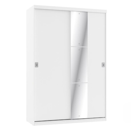 ROPERO 2 PUERTAS CORREDIZAS HARMONY CON ESPEJO - BLANCO ROPERO 2 PUERTAS CORREDIZAS HARMONY CON ESPEJO - BLANCO