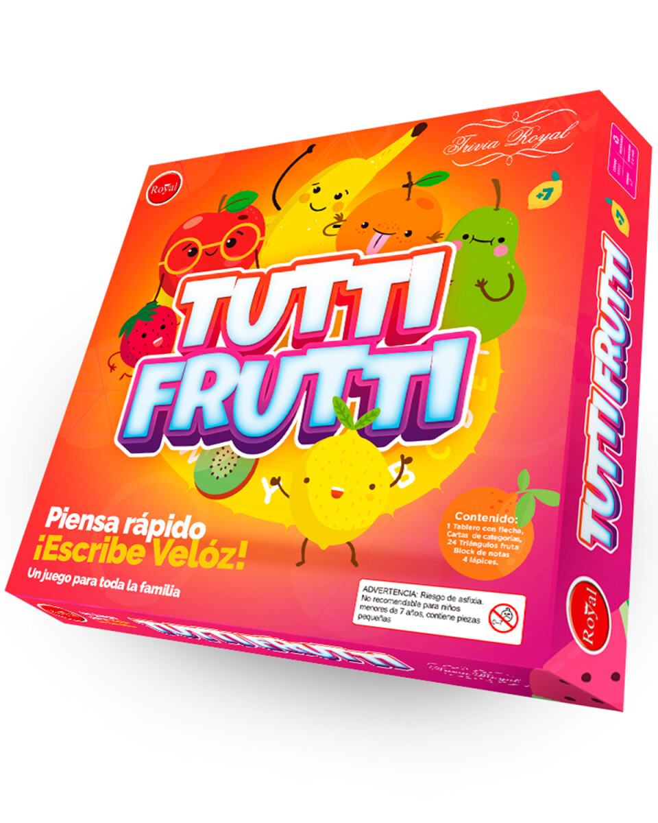 Juego de mesa Trivia Royal Tutti Frutti 