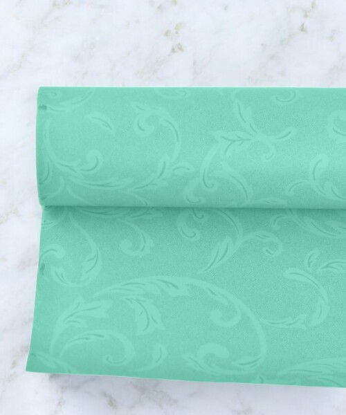 Papel regalo 1 x 1.4 mts. DAMASCATO VERDINO