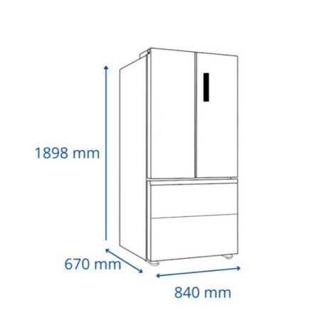 HELADERA JAMES CON FREEZER 467 LTS. FRIO SECO INVERTER HELADERA JAMES CON FREEZER 467 LTS. FRIO SECO INVERTER