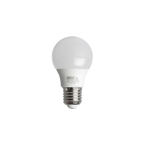 Lámpara LED tipo bulbo E27 220V 5W cálida 2700K SK2951