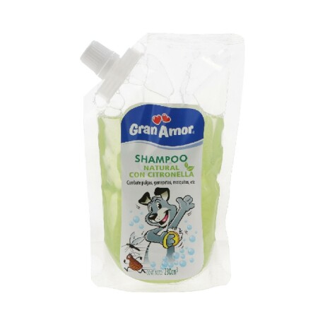 SHAMPOO GRAN AMOR PARA MASCOTAS C. CITRONELLA 230CC DP SHAMPOO GRAN AMOR PARA MASCOTAS C. CITRONELLA 230CC DP