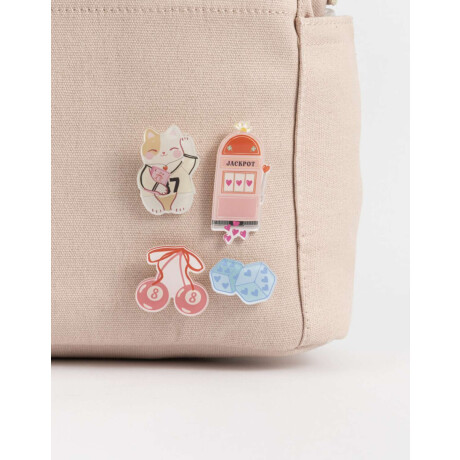 Set De Pines Acrílicos Combinacion Multicolor