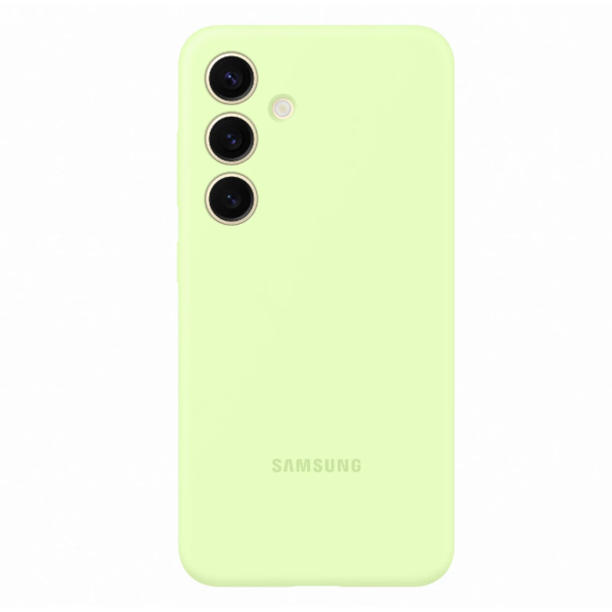 Estuche Protector De Silicona Para Samsung Galaxy S24 - VERDE 