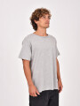 REMERA NAUPLIA GRIS MELANGE M