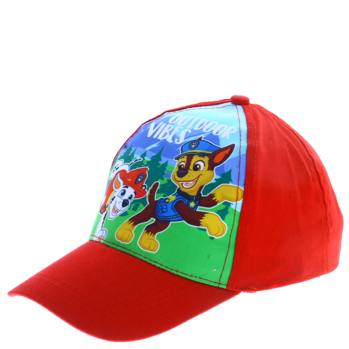 Gorro Disney Visera Paw Patrol - Rojo 