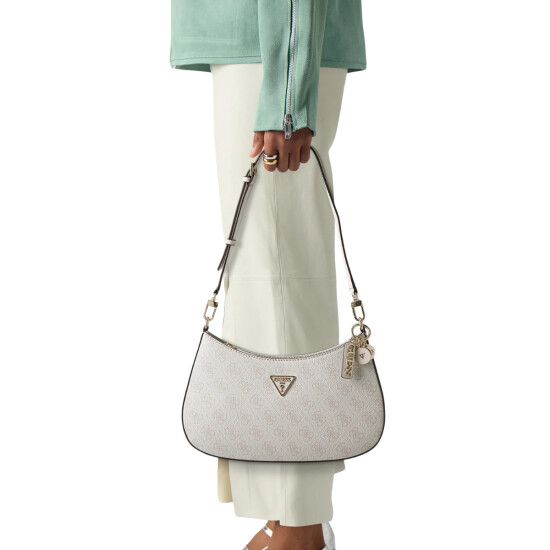 Cartera Guess Noelle II Blanco Logo 0