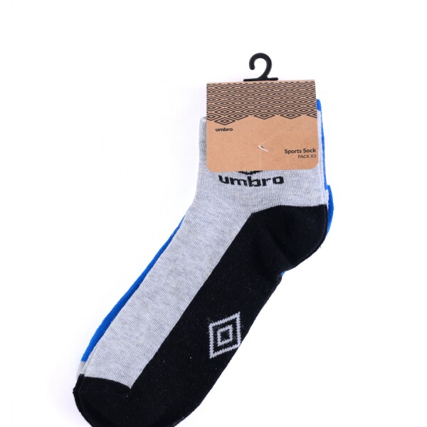 Media corta Deportiva Pack x3 Umbro Hombre 659