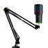 Micrófono RGB USB con Brazo Articulado Negro