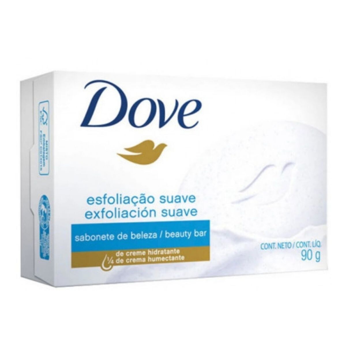 Jabón Dove Exfoliación Suave 90 GR 
