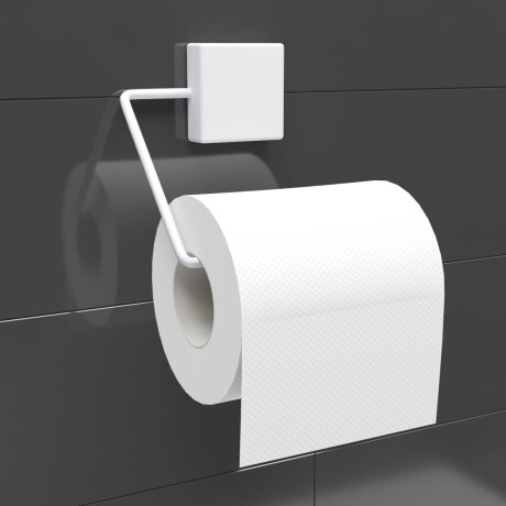 Soporte para papel higiénico BLANCO