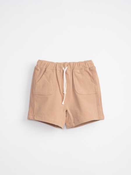 Short con bolsillos Marrón