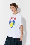 T shirt fresh salad blanco