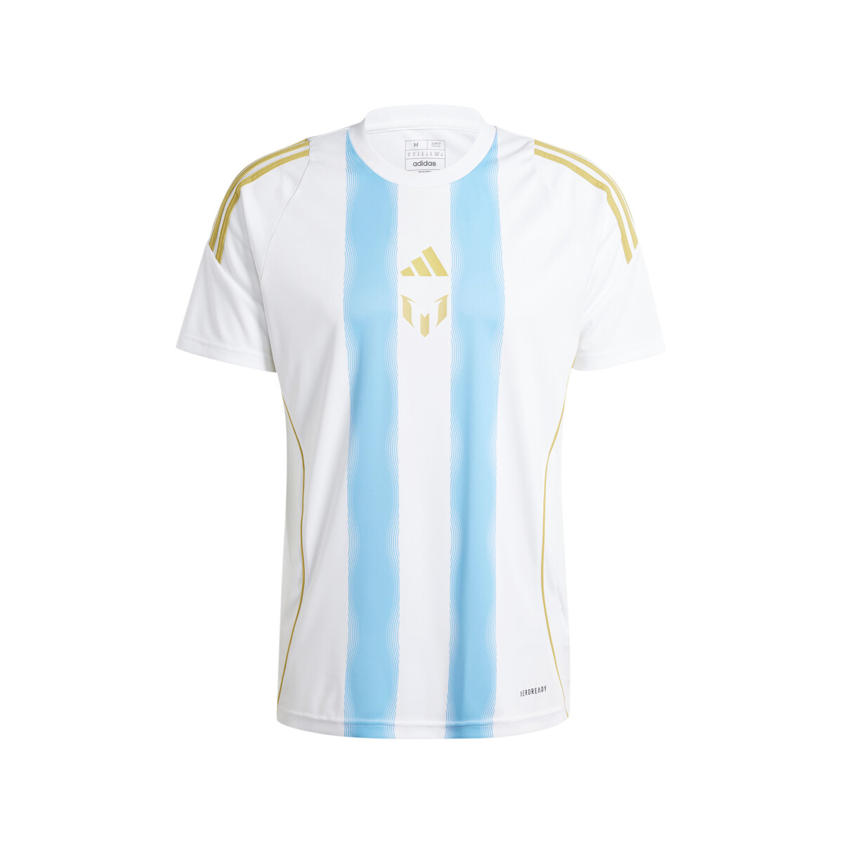 Camiseta de Entrenamiento Messi adidas - white/semi blue burst 