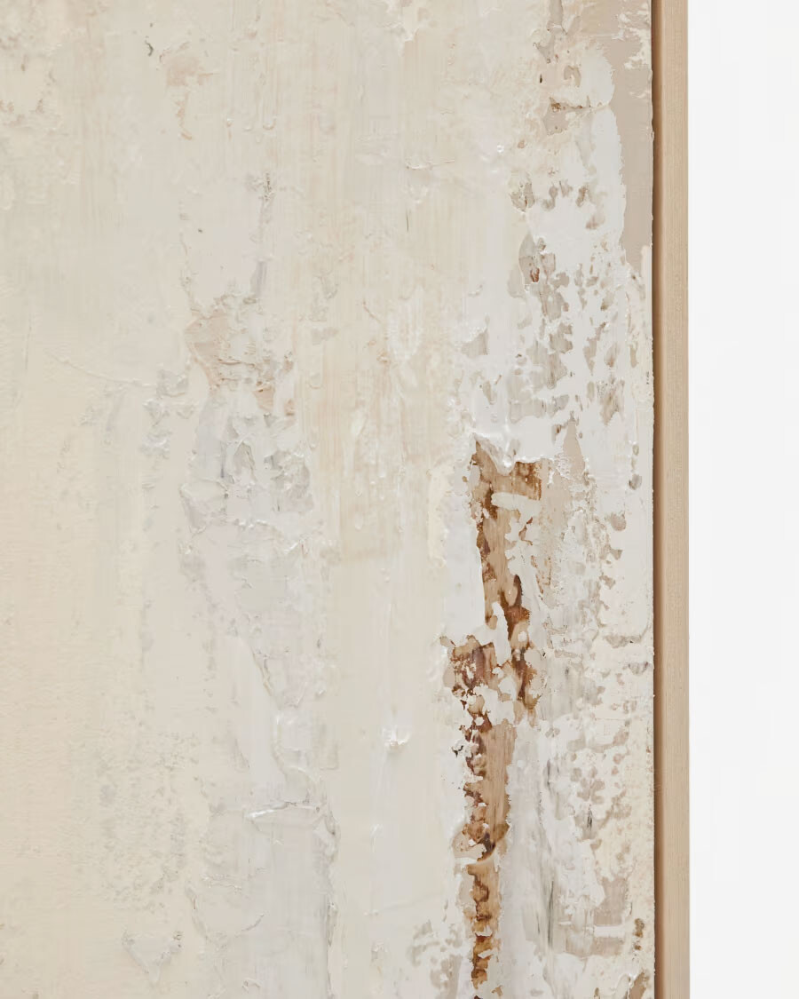 Cuadro abstracto Silpa beige claro 200 x 120 cm Cuadro abstracto Silpa beige claro 200 x 120 cm