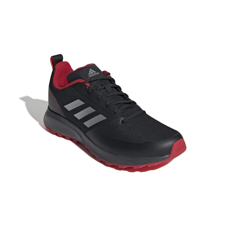 Championes ADIDAS RUNFALCON de Hombre - FZ3577 Negro-rojo