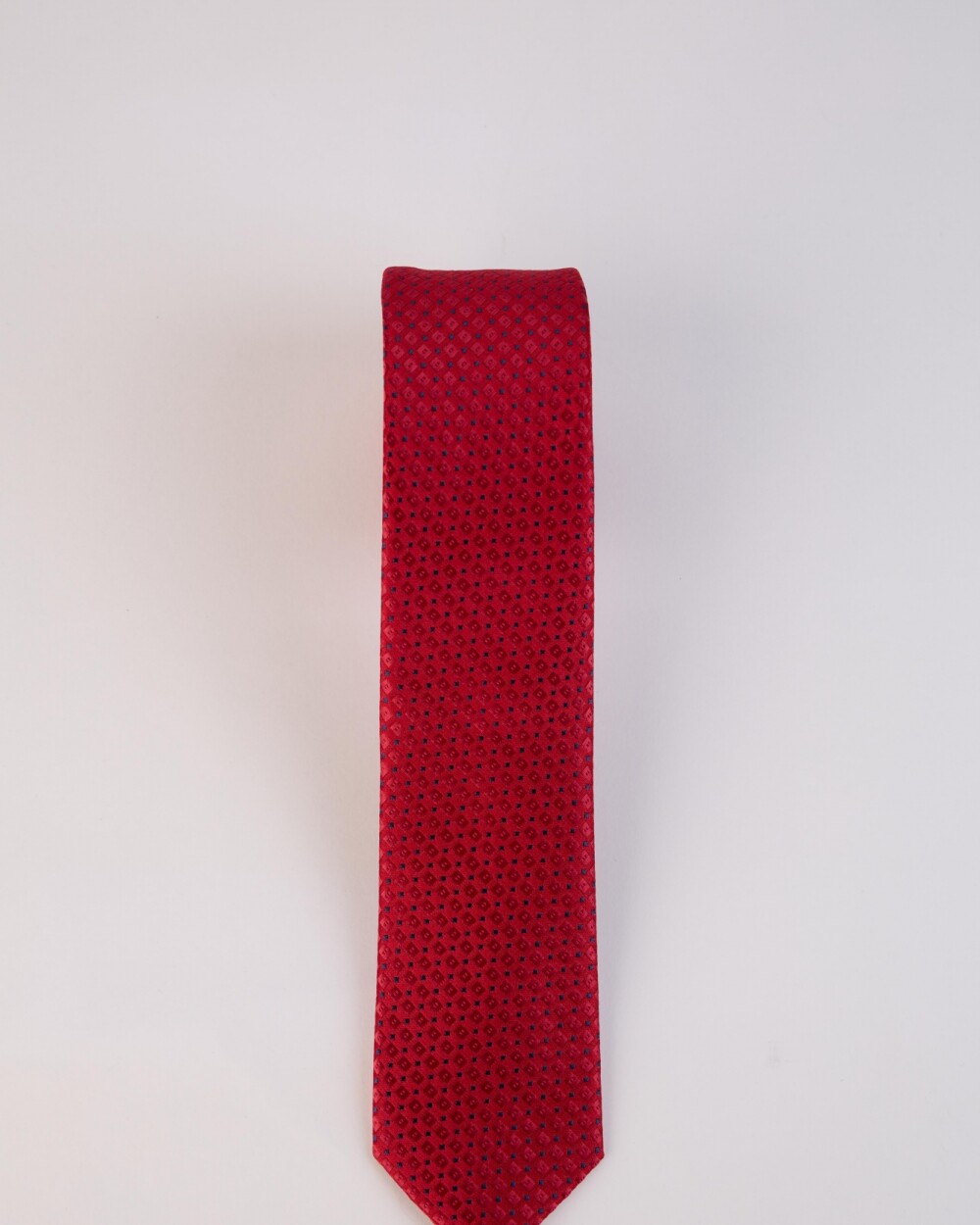 Corbata Microfibra Rojo y Azul