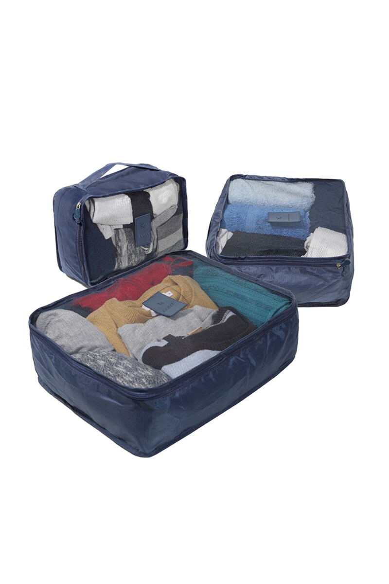 ORGANIZADOR DE VALIJA X6 GRIS ORGANIZADOR DE VALIJA X6 GRIS