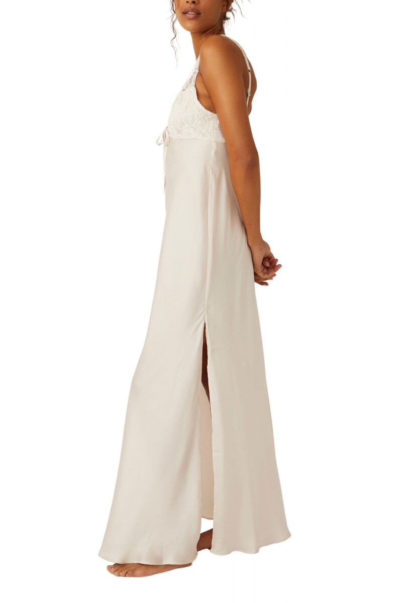 COUNTRY SIDE MAXI SLIP Marfil