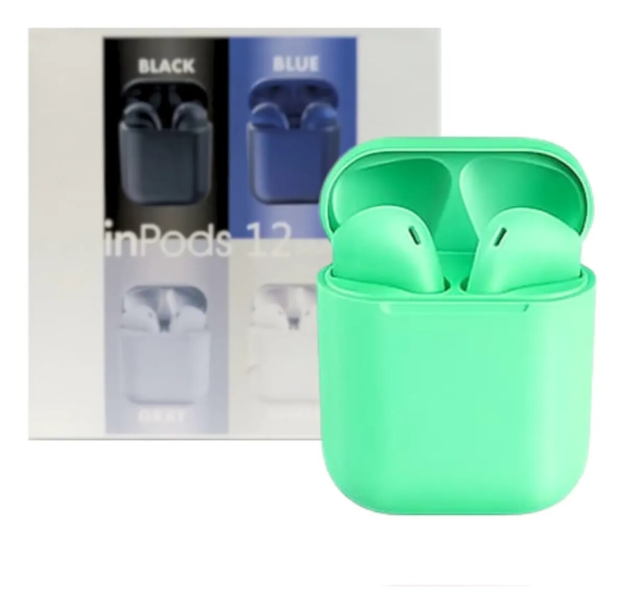 Auriculares Inpods 12 Simple - VERDE 