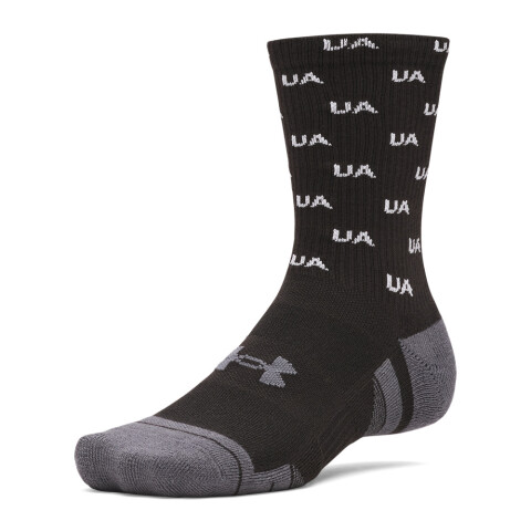 UA Perf Tech Nov 3pk Crew-BLU BLK-004