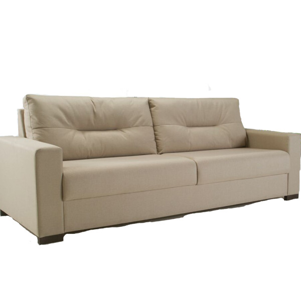 Sofa 3.5 cuerpos - Tapizado tela Rustica Clara Sofa 3.5 cuerpos - Tapizado tela Rustica Clara