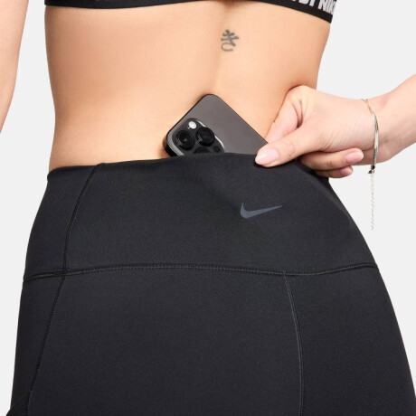 Pantalón Biker Nike Dri-Fit One Hr 8'' Bolsillo de Mujer Negro