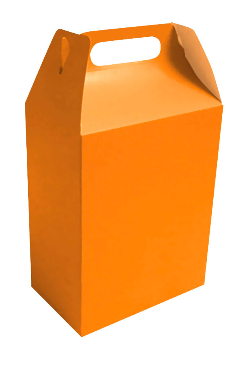 Caja Biodegradable Para Sorpresitas x10 und - Naranja 