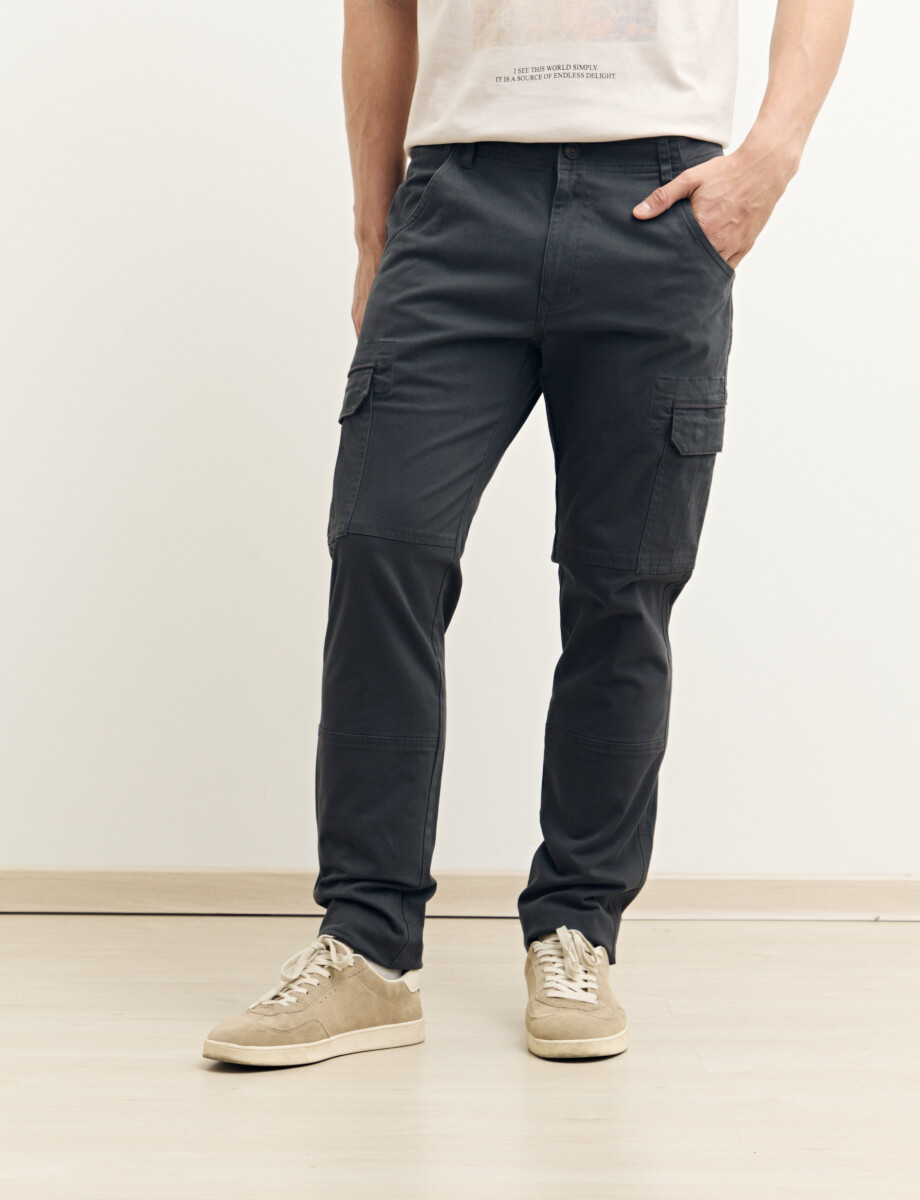 080361 PANTALON HARRY Gris Oscuro