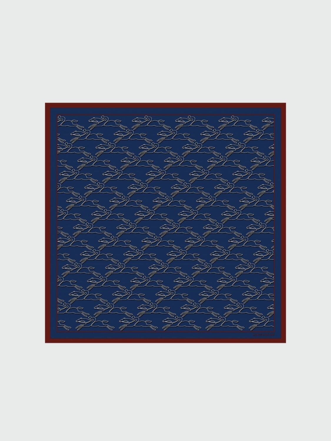 Longchamp -PAÑUELO DE SEDA 70 Estampado