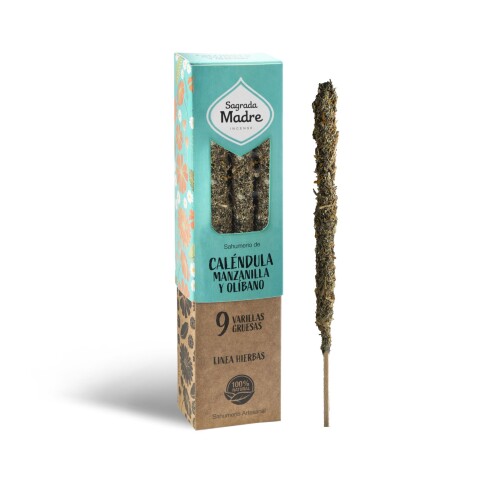 Incienso Linea Hierbas Caléndula Y Manzanilla Sagrada Madre Linea Hierbas Calendula Y Manz