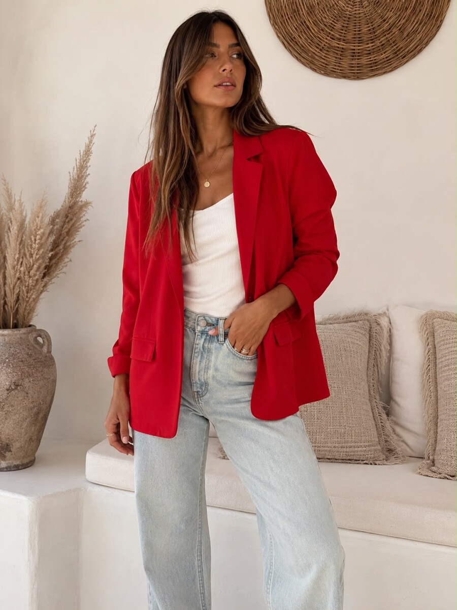 Blazer Megan - rojo 
